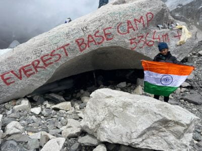 Youngest Girl on Everest Base Camp Before Decision taking